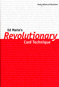 Livre : Revolutionary Card Technique du magicien Ed Marlo